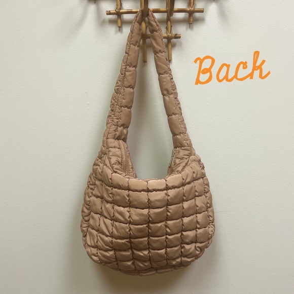 NWOT 🤎 Urban Expressions Winnie Puffer Crossbody Bag - Picture 3 of 4